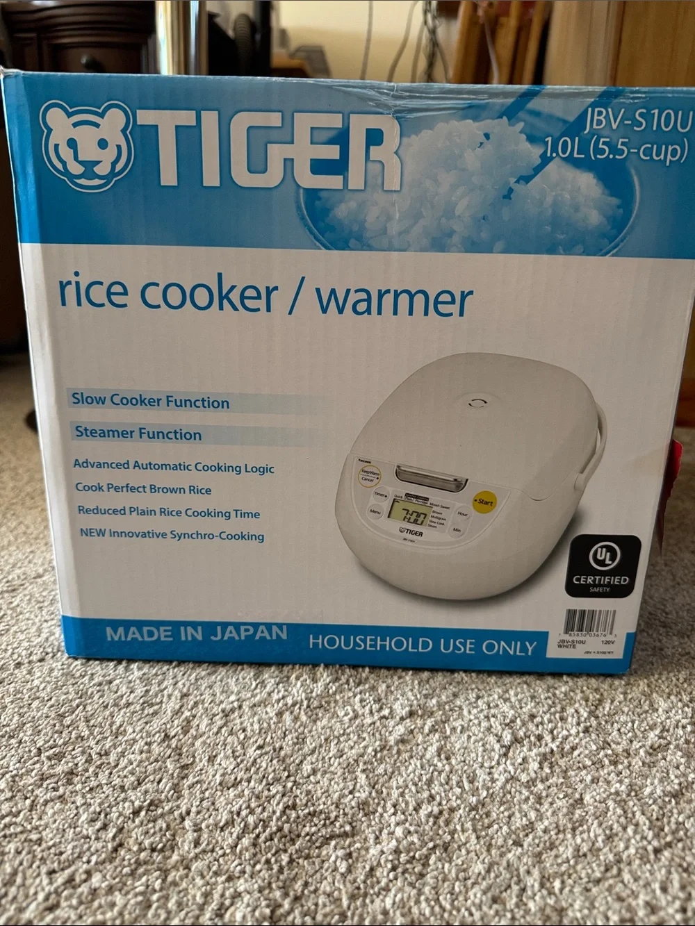 Tiger tacook rice